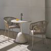 Bílý terrazzo zahradní stůl Kave Home Saura 70 cm -fv-interier-25