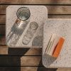 Bílý terrazzo zahradní stolek Kave Home Saura 48 x 48 cm -fv-interier-25