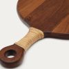 Hnědé dřevěné servírovací prkénko Kave Home Sardis 37,3 cm -fv-interier-25