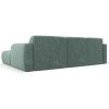 Petrolejová čalouněná rohová pohovka Windsor & Co Lola II. 250 cm, pravá