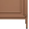 Hnědá kovová vitrína Royal 110 x 43 cm -fv-interier-25