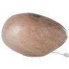 Růžová skleněná stolní lampa J-line Planet 40 x 30 cm