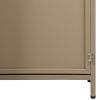 Khaki kovová vitrína Merrick 170 x 99 cm -fv-interier-25