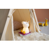 Bílá plastová dětská LED lampa Mr. Maria Peppa 22 cm -fv-interier-25