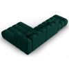 Lahvově zelená sametová rohová pohovka Windsor & Co Halley 309 cm, pravá -fv-interier-25