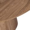 Hnědý kulatý jídelní stůl Ann 120 cm -fv-interier-25