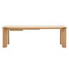 Dubový rozkládací jídelní stůl Kave Home Jondal 240/320 x 100 cm