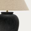 Černá keramická stolní lampa Kave Home Mercadal 59 cm -fv-interier-25