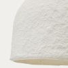 Bílé závěsné světlo Kave Home Sineu 35 cm