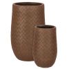 Set zahradní květináčů Rhombus 55/75 cm