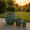 Set terrazzo zahradních květináčů Duyen 18/24/31 cm -fv-interier-25