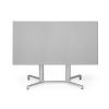 Bílá hliníková stolová sklápěcí podnož Scudo Double 72 cm -fv-interier-25