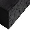 Černý dřevěný TV stolek Country 160 x 45 cm -fv-interier-25