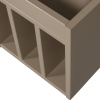 Světle hnědá dřevěná skřínka na LP desky Tina 44 x 44 cm -fv-interier-25