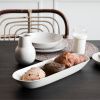 Bílá kameninová servírovací miska Pion 35 x 11,5 cm -fv-interier-25