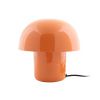Oranžová kovová stolní lampa Champignon mini