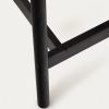 Černá dubová barová židle Kave Home Yalia s výpletem 65 cm -fv-interier-25