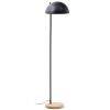 Černá kovová stojací lampa Kave Home Catlar 150 cm