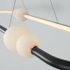 Černé závěsné LED světlo Nova Luce Celia 100 cm -fv-interier-25