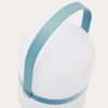 Modrá plastová LED lampa Kave Home Ridley -fv-interier-25
