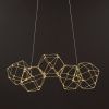 Zlaté kovové závěsné LED světlo Nova Luce Nebula 84 cm -fv-interier-25