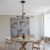 Černé kovové závěsné světlo Nova Luce Nordik 100 cm -fv-interier-25