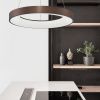 Hnědé závěsné LED světlo Nova Luce Rando Thin 60 cm -fv-interier-25