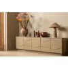 Světle hnědý dřevěný TV stolek Dorick 180 x 40 cm -fv-interier-25