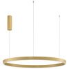Zlaté závěsné LED světlo Nova Luce Elowen 98 cm