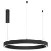 Černé závěsné LED světlo Nova Luce Elowen II. 80 cm