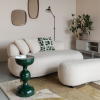 Bílá bouclé lavice WLL NOXX 120 cm -fv-interier-25