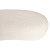 Bílá bouclé lavice WLL NOXX 120 cm -fv-interier-25