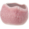 Růžový kameninový květináč Bloomingville Pennie 16,5 x 13 cm