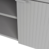 Šedý TV stolek WLL CAYO 155 x 40 cm -fv-interier-25