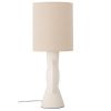 Béžová kameninová stolní lampa Bloomingville Sergio