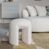 Bílá bouclé stolička WLL NOXX 46 cm -fv-interier-25