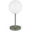 Zelená kovová stolní lampa WLL HUB