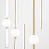 Zlaté závěsné LED světlo Nova Luce Acrobat 52 cm -fv-interier-25
