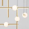 Zlaté závěsné LED světlo Nova Luce Acrobat 106 cm -fv-interier-25
