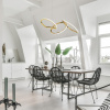 Zlaté kovové závěsné LED světlo Nova Luce Girish 82 cm -fv-interier-25
