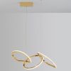 Zlaté kovové závěsné LED světlo Nova Luce Girish 82 cm -fv-interier-25