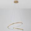 Zlaté kovové závěsné LED světlo Nova Luce Girish 60 cm -fv-interier-25