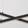 Černé kovové závěsné LED světlo Nova Luce X-line 100 cm -fv-interier-25