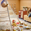 Béžový teepee stan Bloomingville Herle 110 x 100 cm -fv-interier-25
