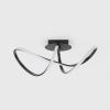 Černé kovové stropní LED světlo Nova Luce Amara 61 cm -fv-interier-25