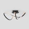 Černé kovové stropní LED světlo Nova Luce Amara 61 cm -fv-interier-25