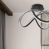 Černé kovové stropní LED světlo Nova Luce Truno 52 cm -fv-interier-25