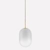 Bílé skleněné závěsné světlo Nova Luce Chrysi 24 cm -fv-interier-25