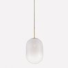 Bílé skleněné závěsné světlo Nova Luce Chrysi 24 cm -fv-interier-25