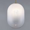 Bílé skleněné závěsné světlo Nova Luce Chrysi 24 cm -fv-interier-25
